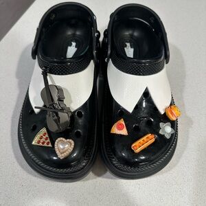 Customized limited edition wicked platform crocs